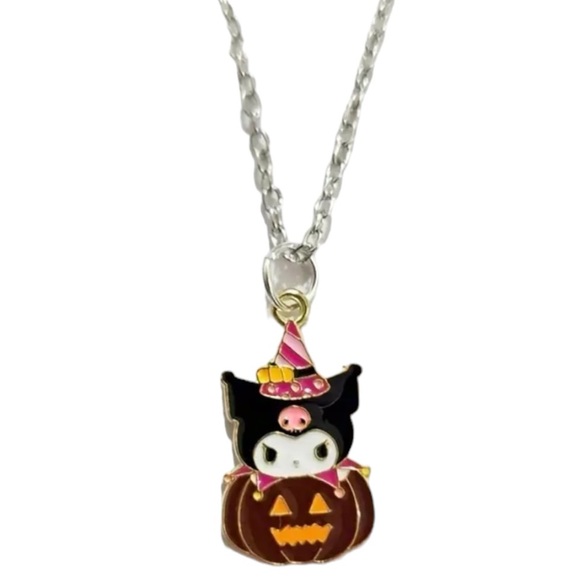 ‼️$7‼️ Hello Kitty - Kuromi - Halloween Charm Necklace - Anime - Sanrio 🎃 - Picture 4 of 11